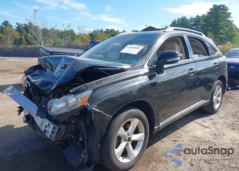 2010 Lexus Rx 350 z USA, uszkodzony, nr VIN 2T2BK1BA3AC047475